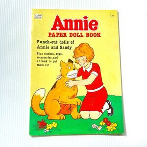 ANNIE Paper Doll Book First Edition Vintage 1982 NOS Uncut